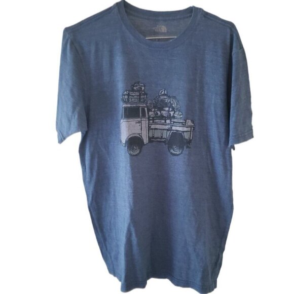 The North Face Men's T-Shirt Off Road Truck Camping Graphic - Picture 1 of 5